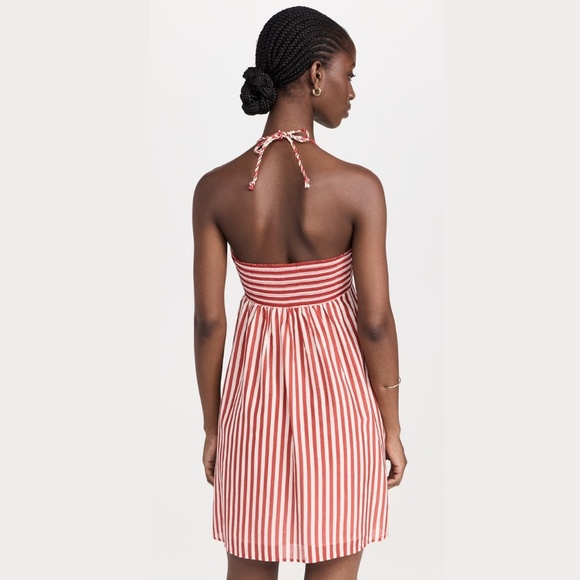 Xirena Margret Dress Burnt Dune Red Stripe - Picture 4 of 8